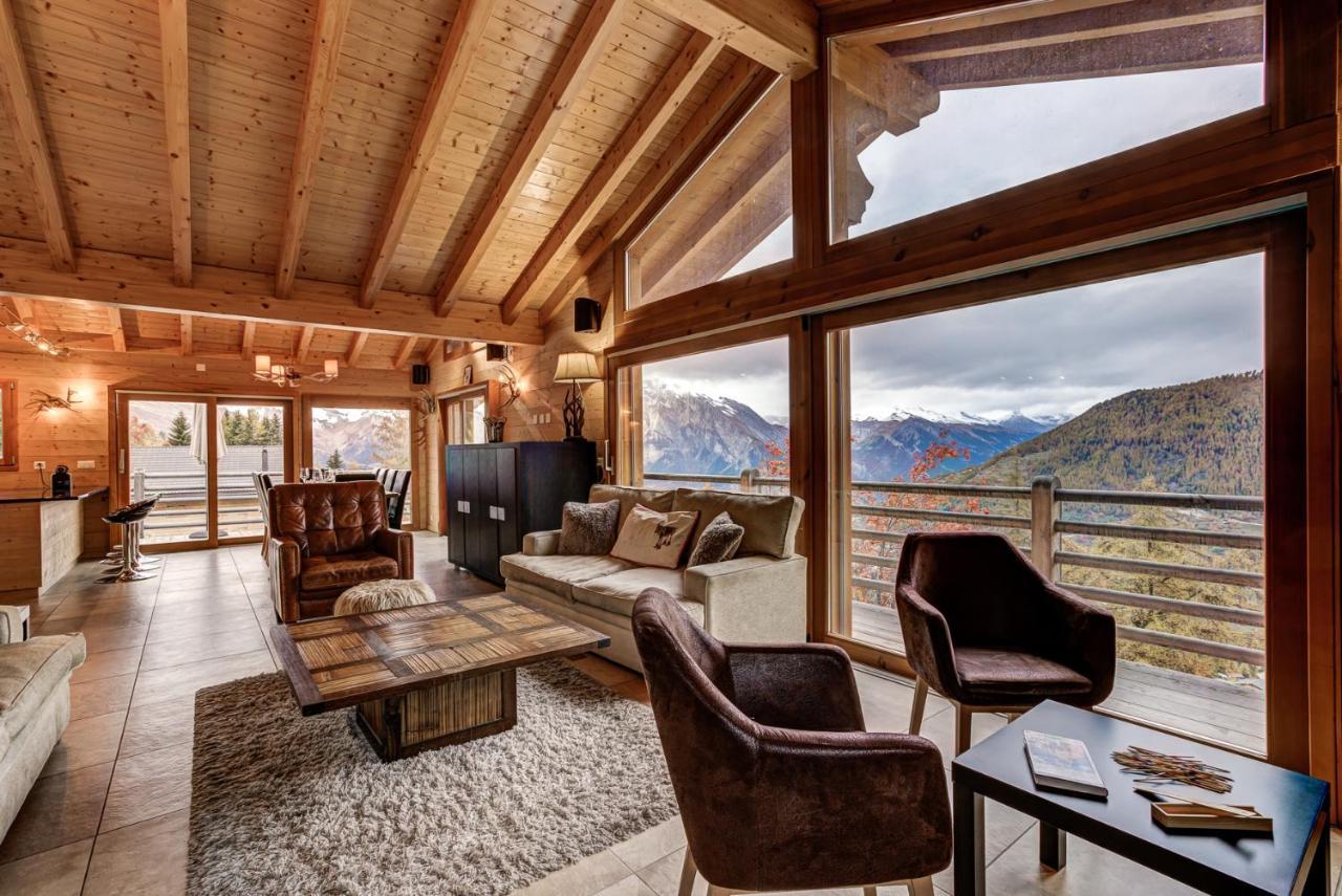Chalet Le Cerf Ла-Тзума Экстерьер фото