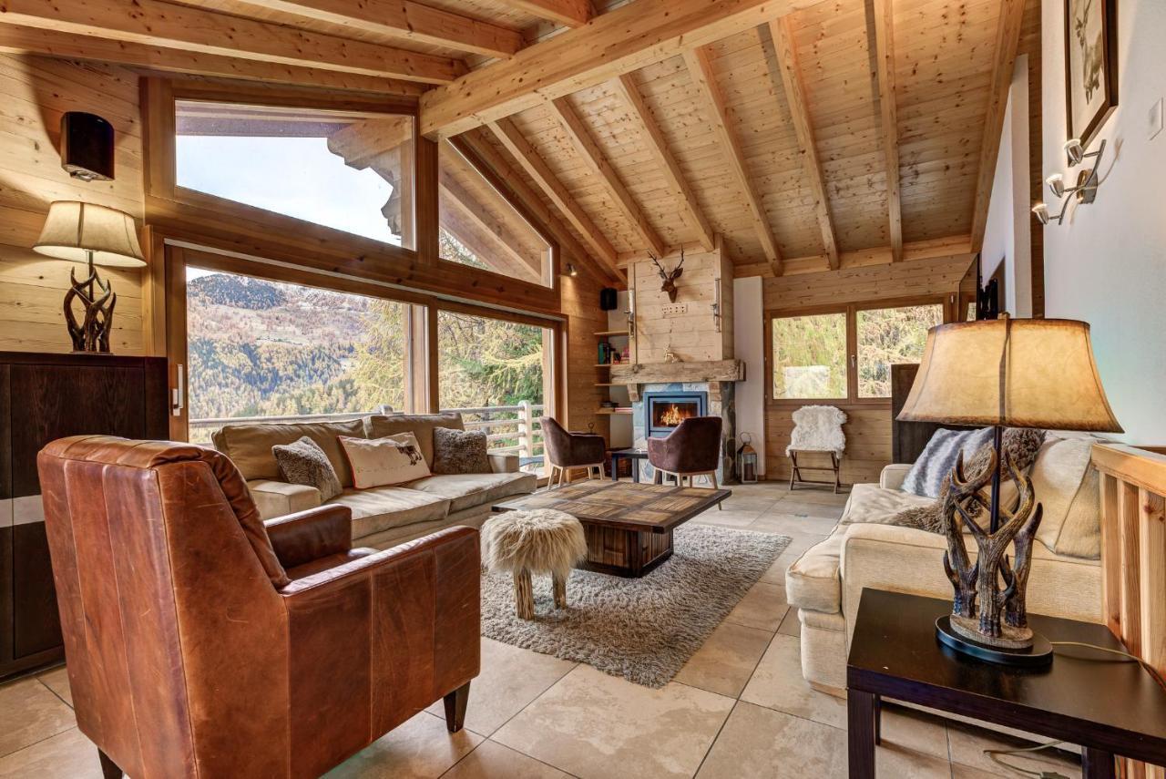 Chalet Le Cerf Ла-Тзума Экстерьер фото