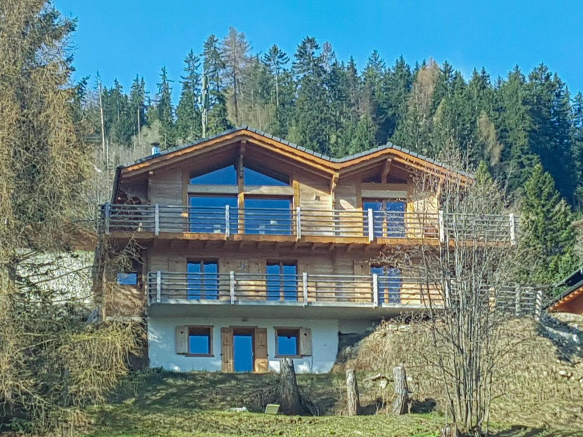 Chalet Le Cerf Ла-Тзума Экстерьер фото